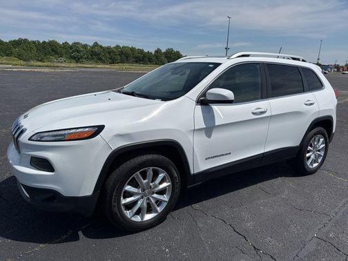 Bright White Clearcoat 2017 Jeep Cherokee Limited
