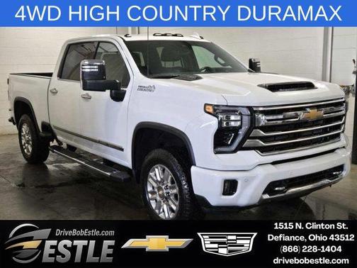 Summit White 2025 Chevrolet Silverado 3500 High Country