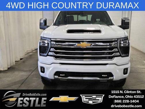 Summit White 2025 Chevrolet Silverado 3500 High Country
