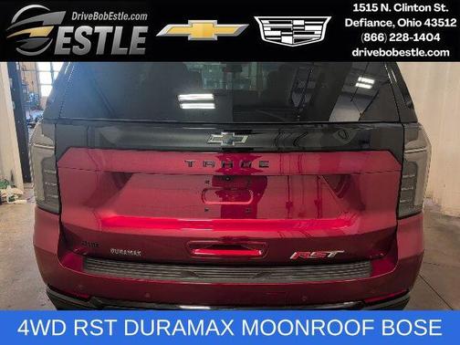 Radiant Red Tintcoat 2025 Chevrolet Tahoe 4WD RST