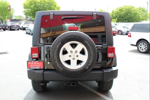 Black Clearcoat 2012 Jeep Wrangler Unlimited Sport
