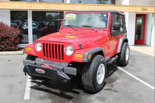 Red 2006 Jeep Wrangler X