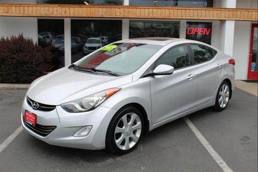 Silver 2012 Hyundai ELANTRA Limited