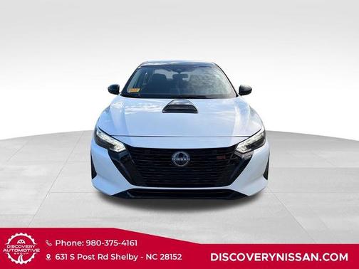 White 2025 Nissan Sentra SR