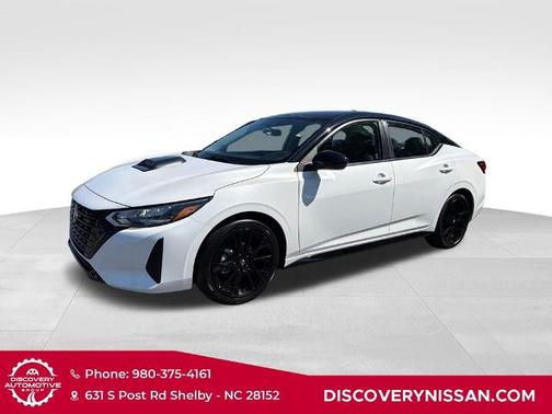White 2025 Nissan Sentra SR