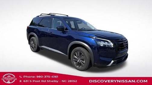 Deep Ocean Blue 2022 Nissan Pathfinder SV