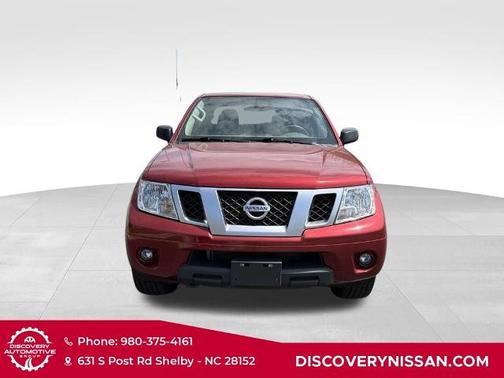 Red 2021 Nissan Frontier SV