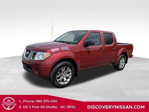 Red 2021 Nissan Frontier SV