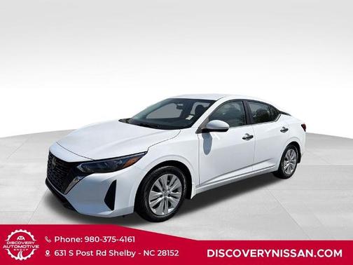 Cloud White 2024 Nissan Sentra S