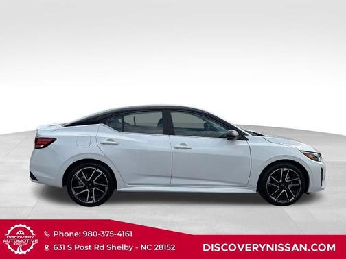 White 2025 Nissan Sentra SR