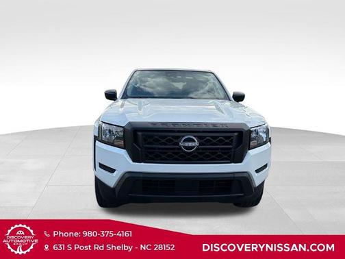 Glacier White 2024 Nissan Frontier S