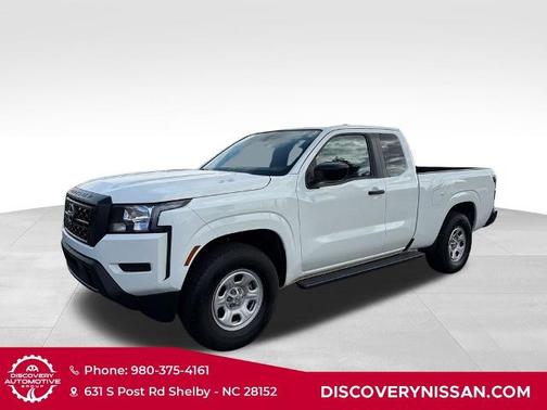 Glacier White 2024 Nissan Frontier S