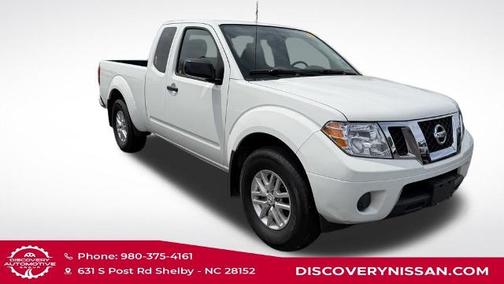 Glacier White 2019 Nissan Frontier SV-I4