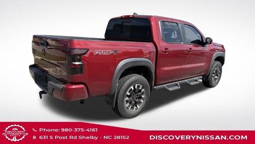 Cardinal Red Metallic 2023 Nissan Frontier PRO-X