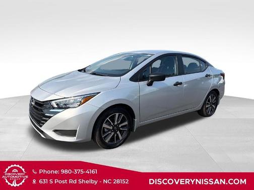 Brilliant Silver Metallic 2025 Nissan Versa 1.6 S
