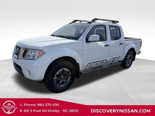 Glacier White 2018 Nissan Frontier PRO-4X