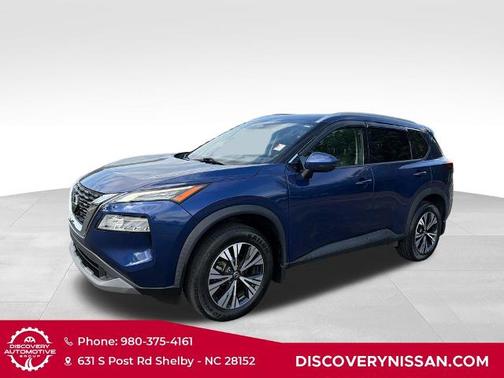 Caspian Blue 2021 Nissan Rogue SV