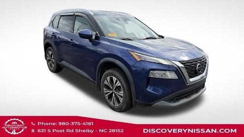 Caspian Blue 2021 Nissan Rogue SV