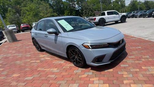 Gray 2024 Honda Civic Sport Touring