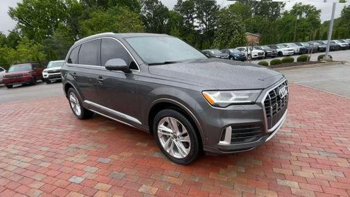 Samurai Gray Metallic 2022 Audi Q7 45 Premium