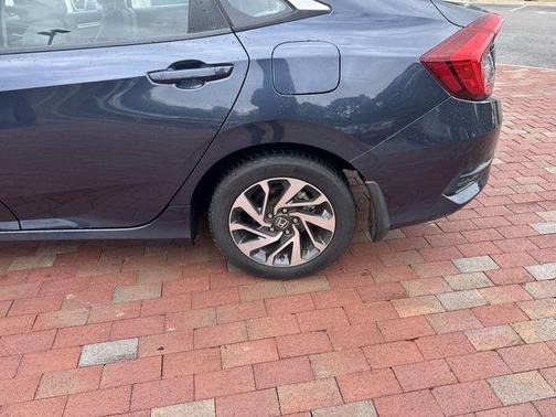 Blue 2017 Honda Civic EX
