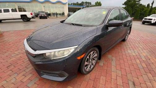Cosmic Blue Metallic 2017 Honda Civic EX