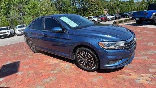 Silk Blue Metallic 2021 Volkswagen Jetta 1.4T S