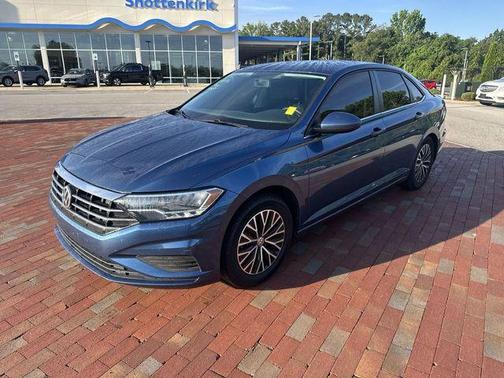Silk Blue Metallic 2021 Volkswagen Jetta 1.4T S