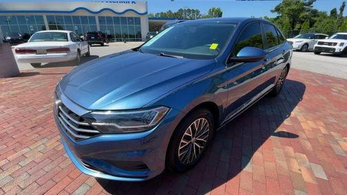 Silk Blue Metallic 2021 Volkswagen Jetta 1.4T S