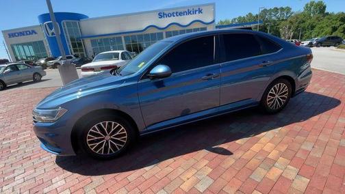 Silk Blue Metallic 2021 Volkswagen Jetta 1.4T S