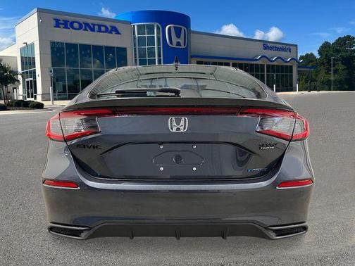 Gray 2026 Honda Civic Hybrid Sport Touring