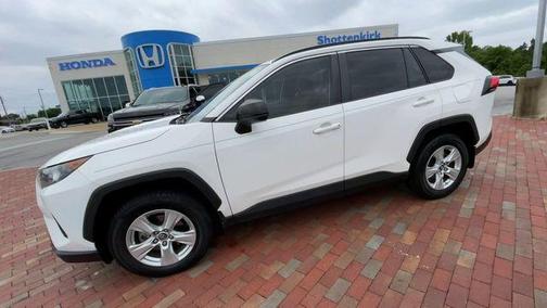 Super White 2020 Toyota RAV4 LE