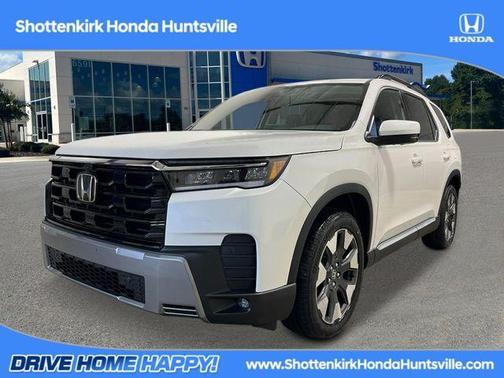 Platinum White 2026 Honda Pilot Touring