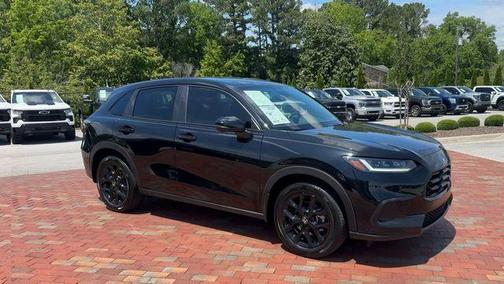 Black 2025 Honda HR-V Sport