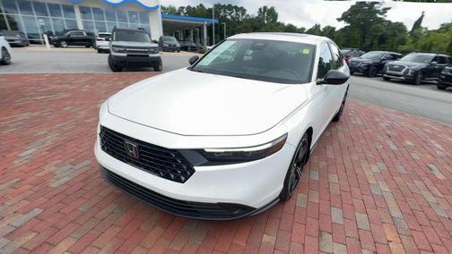 Silver 2023 Honda Accord Hybrid Sport