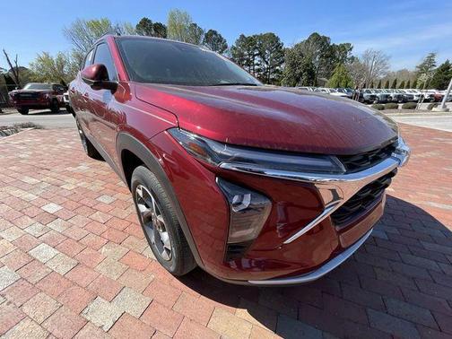 Crimson Metallic 2025 Chevrolet Trax LT