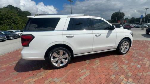 White Metallic 2024 Ford Expedition Platinum