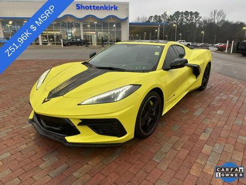 Accelerate Yellow Metallic 2023 Chevrolet Corvette Stingray w/3LT