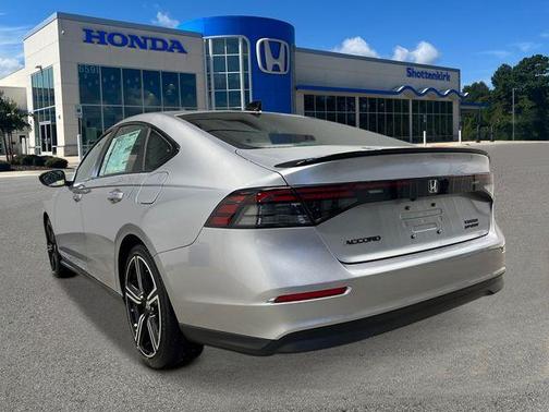 Solar Silver Metallic 2026 Honda Accord Hybrid Sport