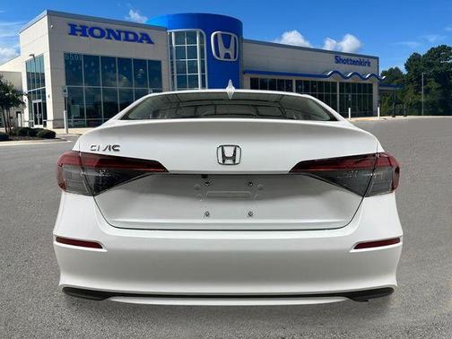 Platinum White Pearl 2026 Honda Civic LX