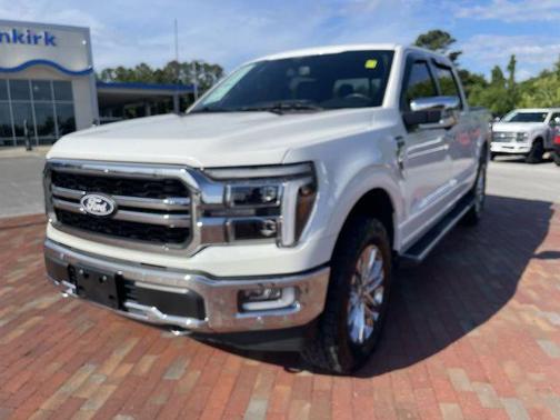 White Metallic 2024 Ford F-150 Lariat