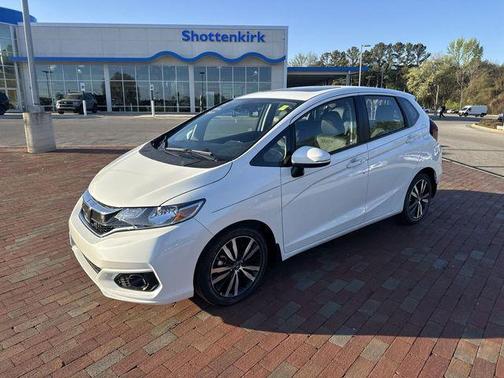 White Orchid 2018 Honda Fit EX-L