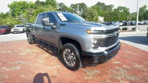 Sterling Gray Metallic 2024 Chevrolet Silverado 2500 Custom