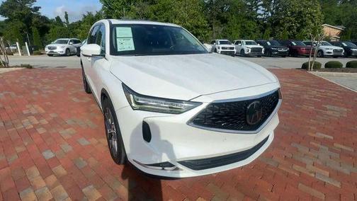 Platinum White Pearl 2024 Acura MDX Technology