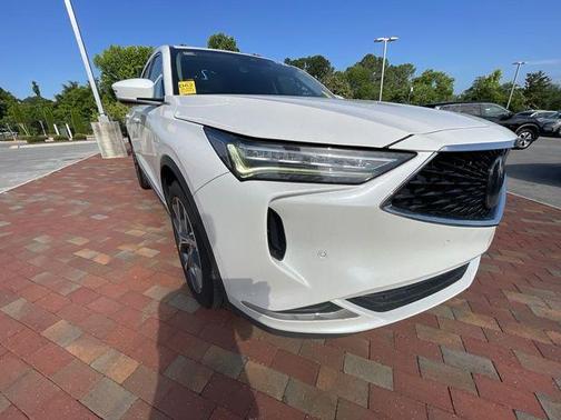 Platinum White Pearl 2024 Acura MDX Technology