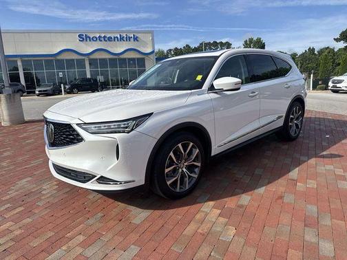 Platinum White Pearl 2024 Acura MDX Technology
