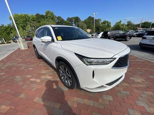 Platinum White Pearl 2024 Acura MDX Technology