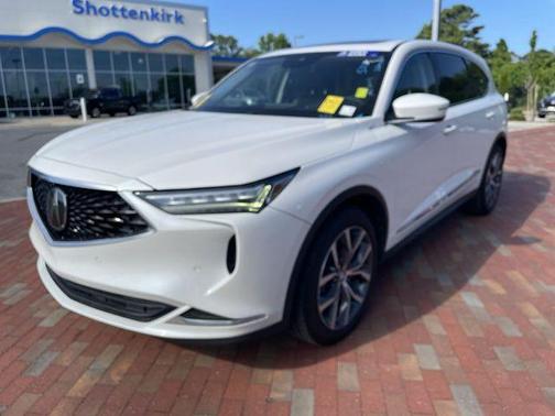 Platinum White Pearl 2024 Acura MDX Technology