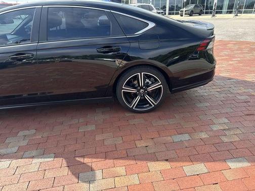 Black 2023 Honda Accord Hybrid Sport
