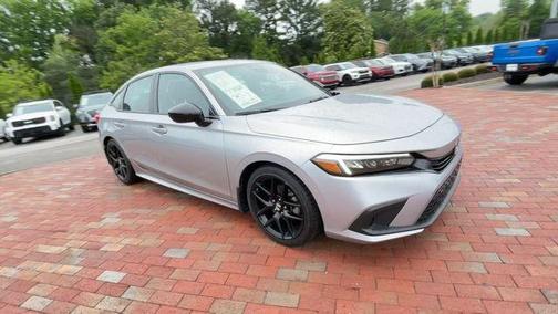 Silver 2022 Honda Civic Sport